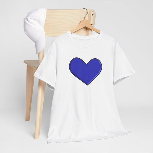 Blue Heart Tee - Valentine's Day Shirt