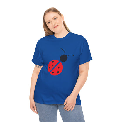 Red Ladybug T-shirt - Ladybug Design Tee