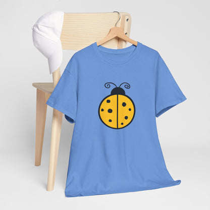 Yellow Ladybug T-shirt - Ladybug Design Tee