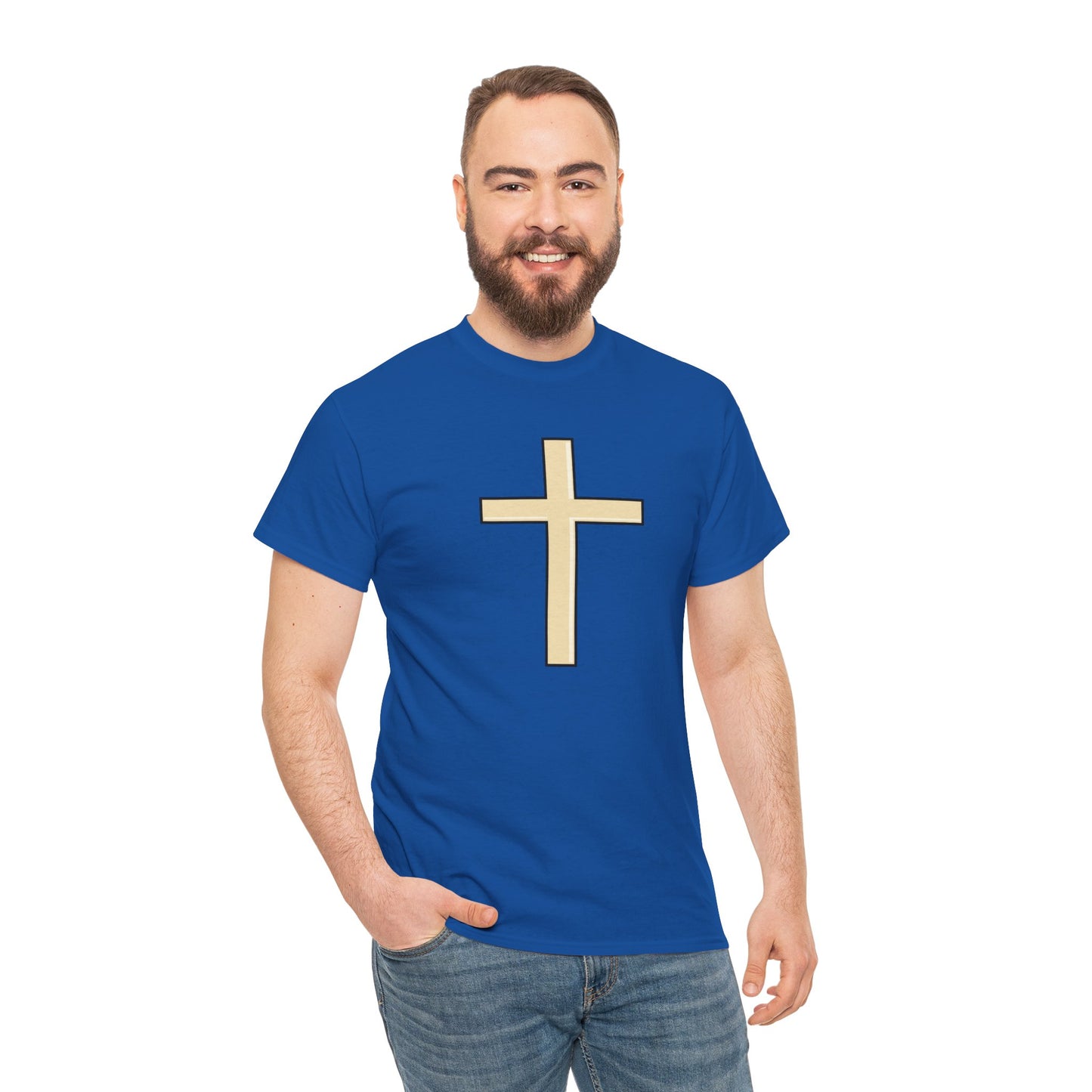 Gold Cross T-shirt - Cross Shirt