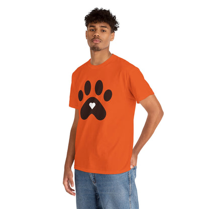 Dog Paw Print T-shirt - Paw Print Tee