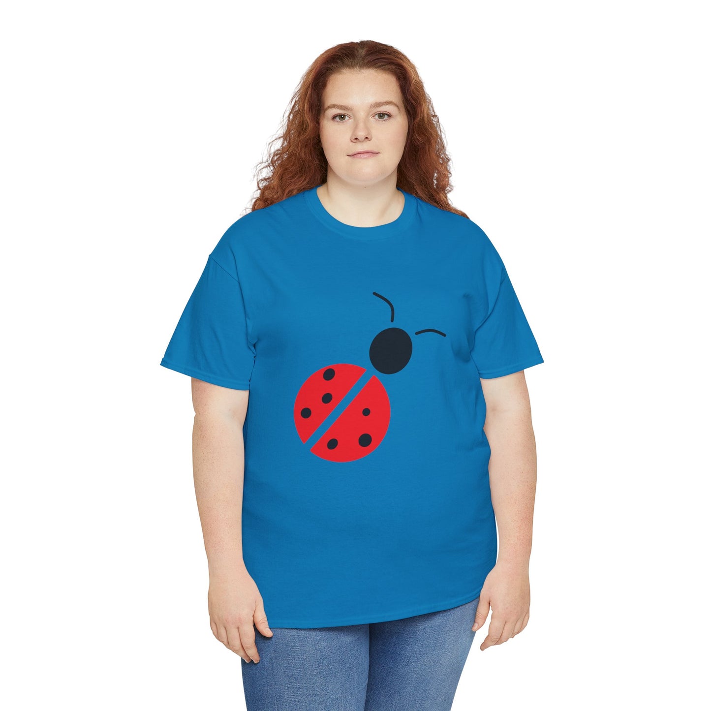 Red Ladybug T-shirt - Ladybug Design Tee