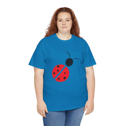 Red Ladybug T-shirt - Ladybug Design Tee