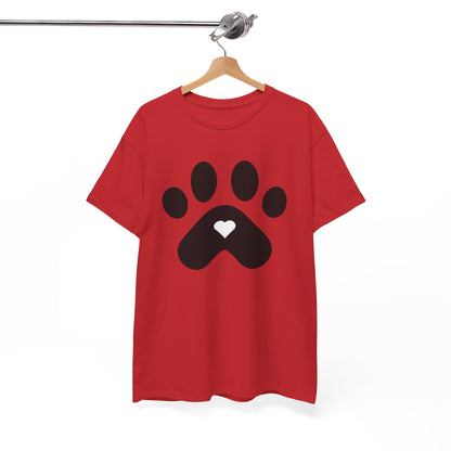 Dog Paw Print T-shirt - Paw Print Tee