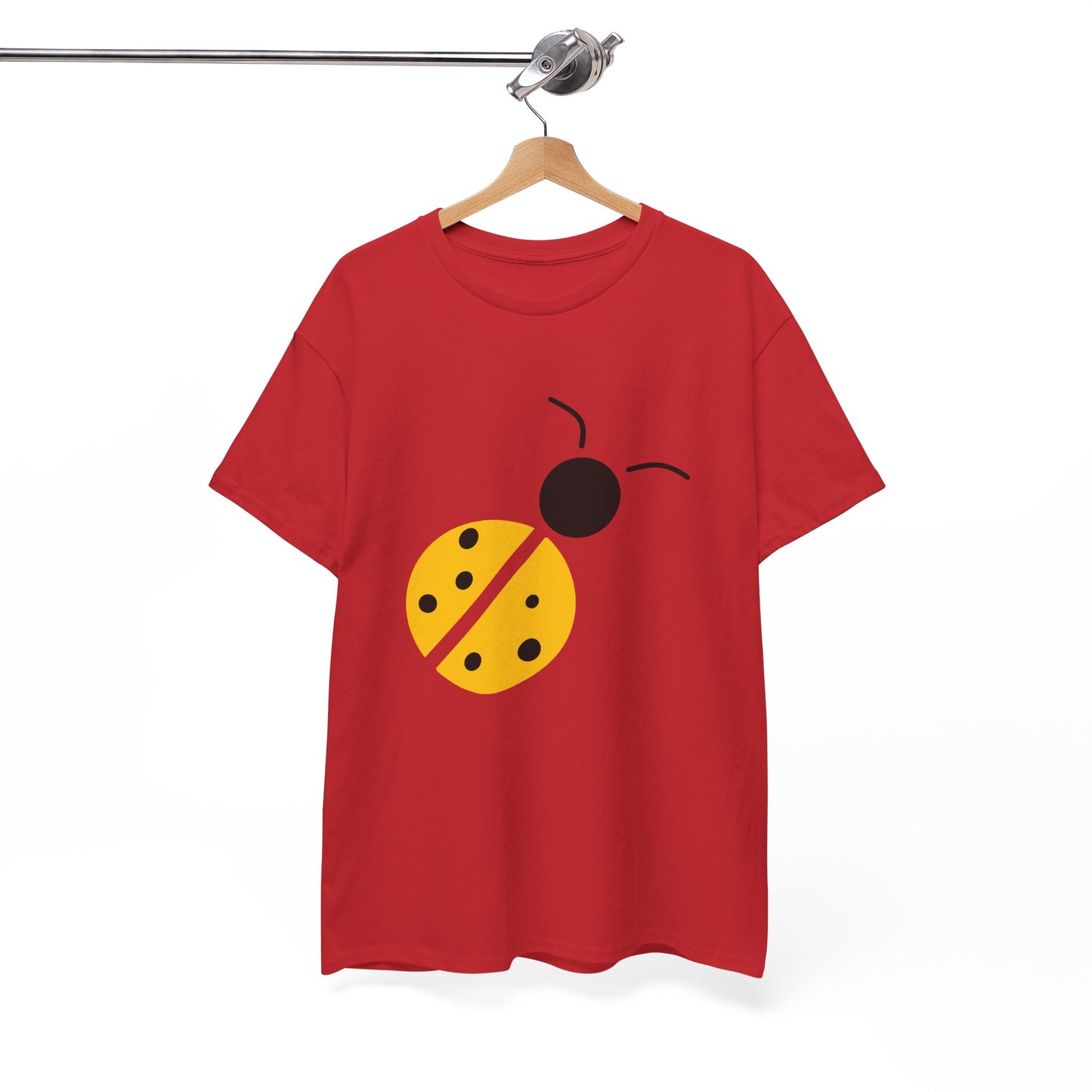 Yellow Ladybug T-shirt - Ladybug Design Tee