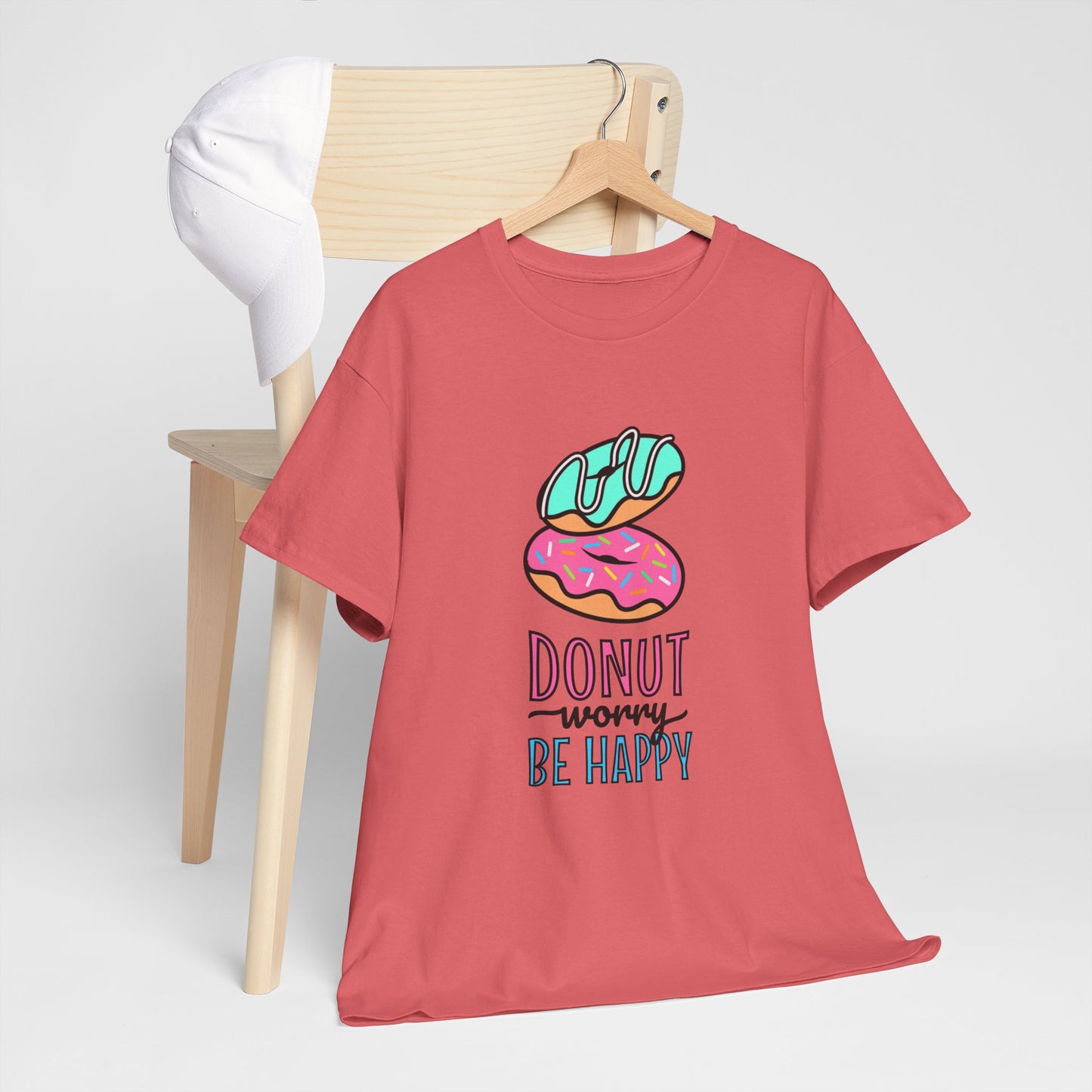 Donut Shirt - Donut Worry, Be Happy T-shirt