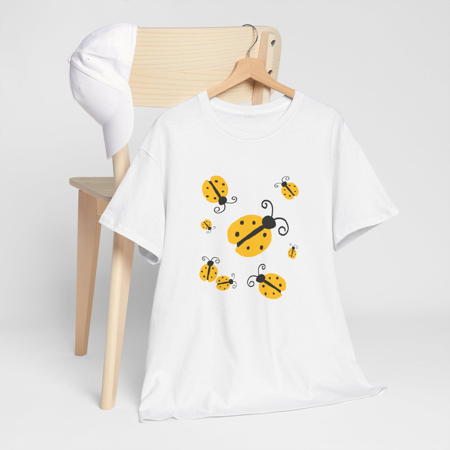 Yellow Ladybug T-shirt - Ladybug Tee