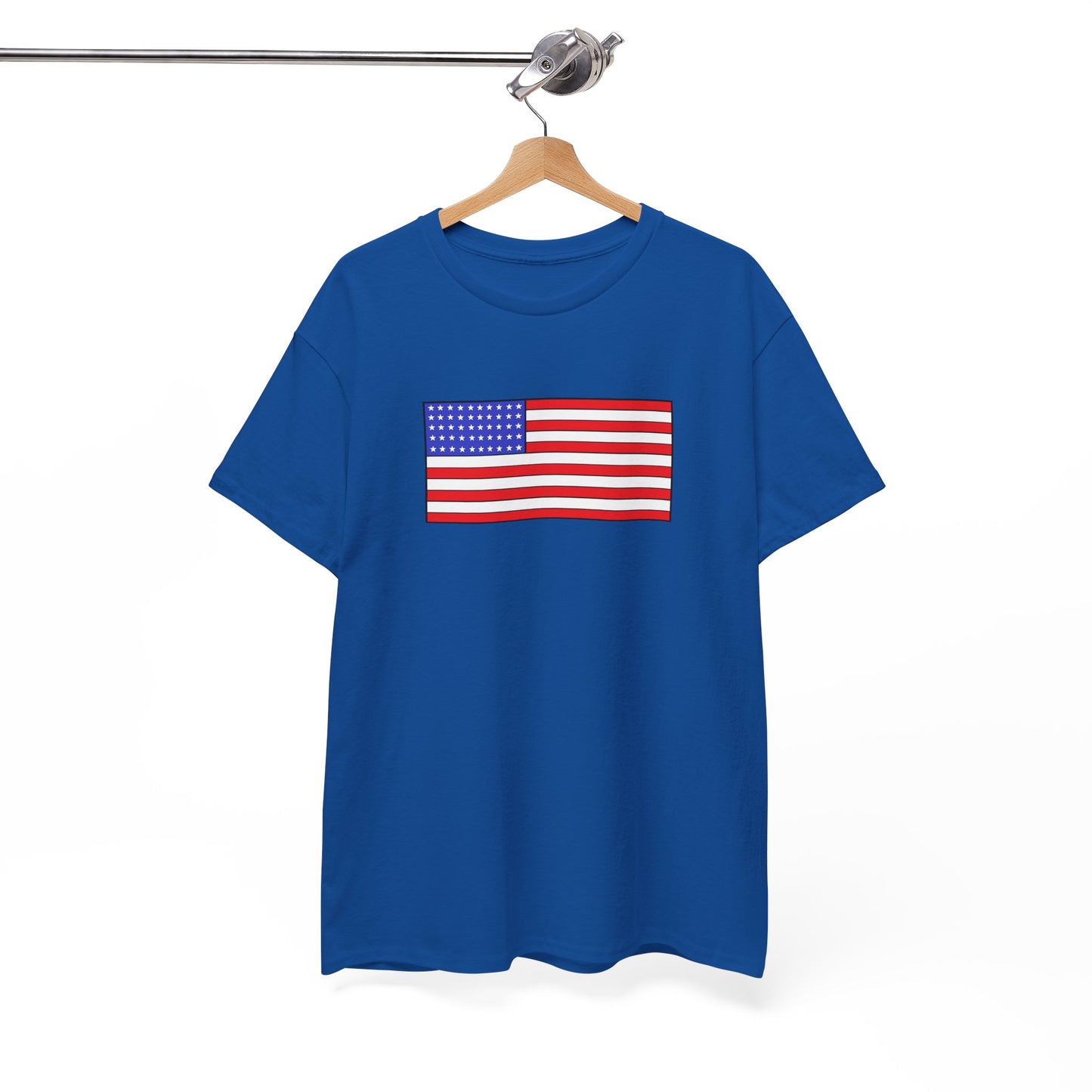 American Flag T-shirt - Red White Blue Independence Day Tee