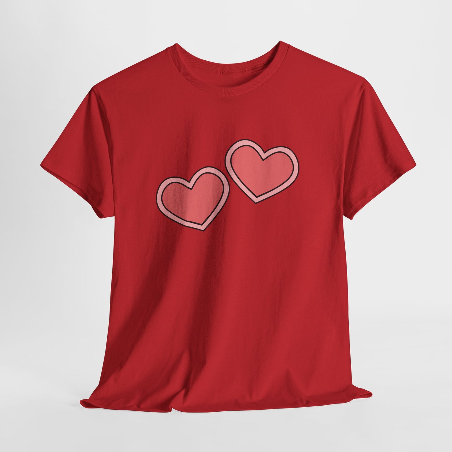 Pink Hearts T-shirt - Valentine's Day Tee