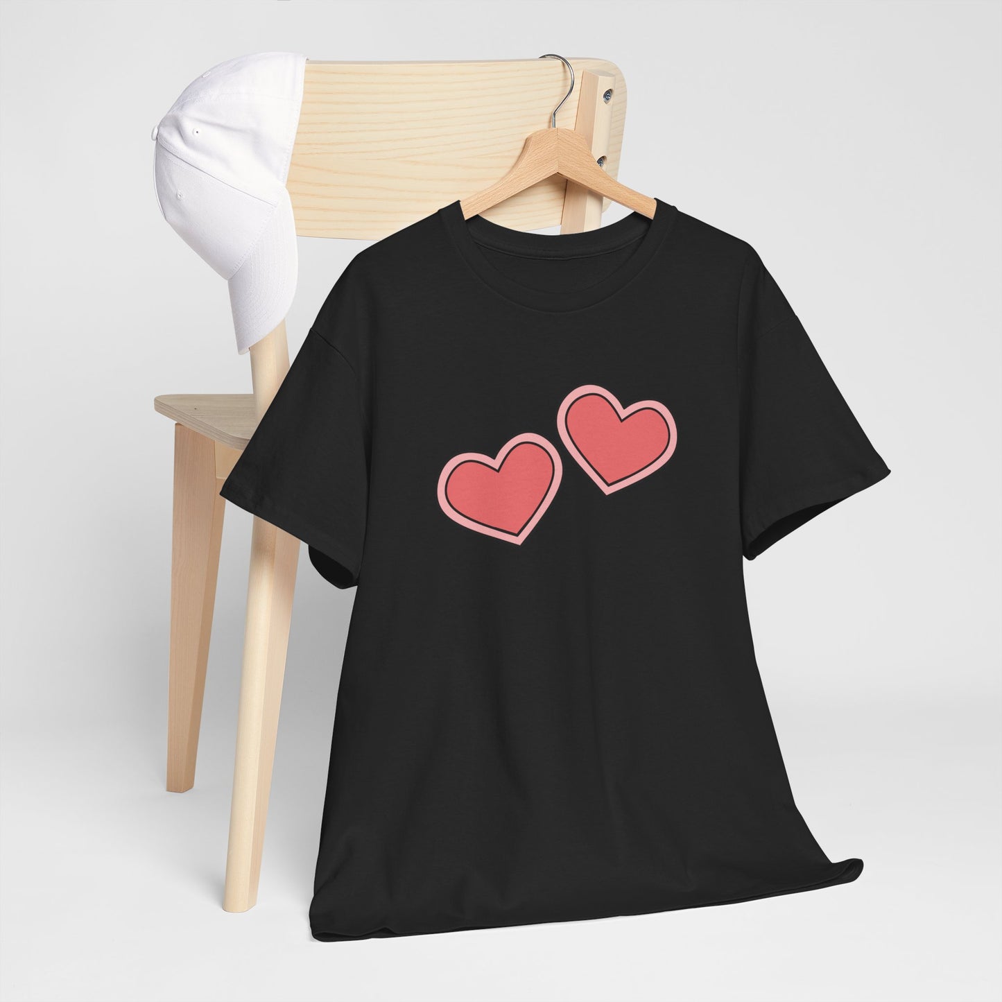 Pink Hearts T-shirt - Valentine's Day Tee