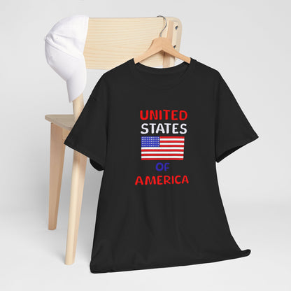 USA American Flag T-shirt - Patriotic Graphic Tee