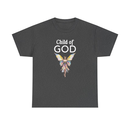 Religious Unisex T-shirt, Child of God Shirt, Christian Faith Apparel, Inspirational Graphic Top, I am a Child of God Tee