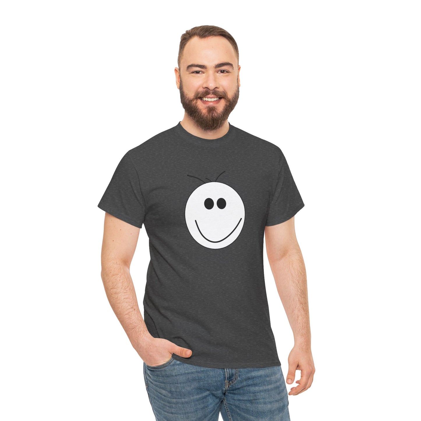 Happy T-shirt - Expressive Smiling Tee