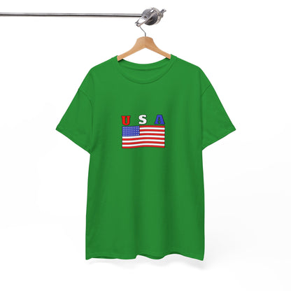 USA American Flag T-shirt - Patriotic Tee