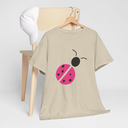 Pink Ladybug Shirt - Ladybug Graphic T-shirt