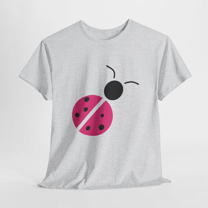 Pink Ladybug Shirt - Ladybug Graphic T-shirt