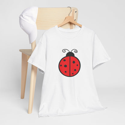 Red Ladybug T-shirt - Ladybug Design Tee