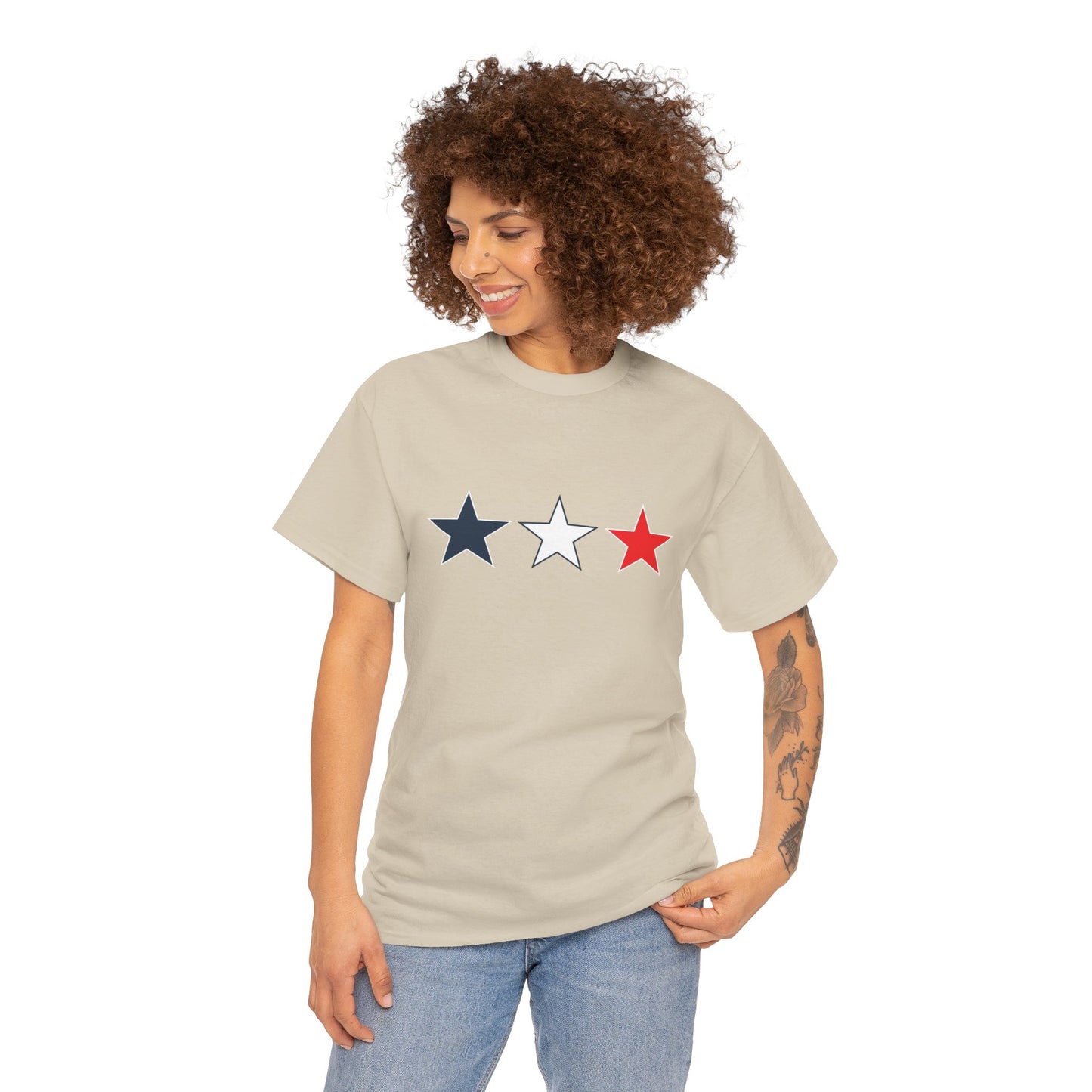 Patriotic Stars T-shirt - USA Stars Shirt