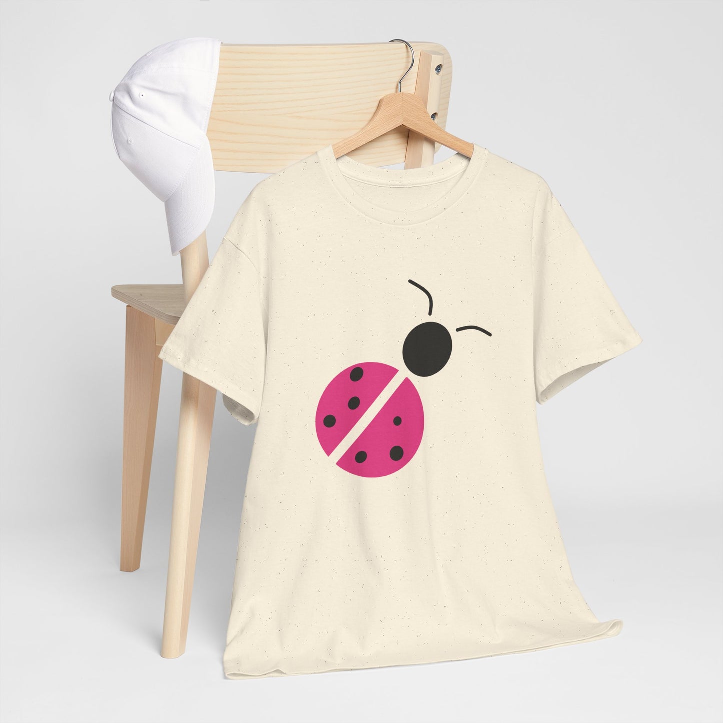 Pink Ladybug Shirt - Ladybug Graphic T-shirt