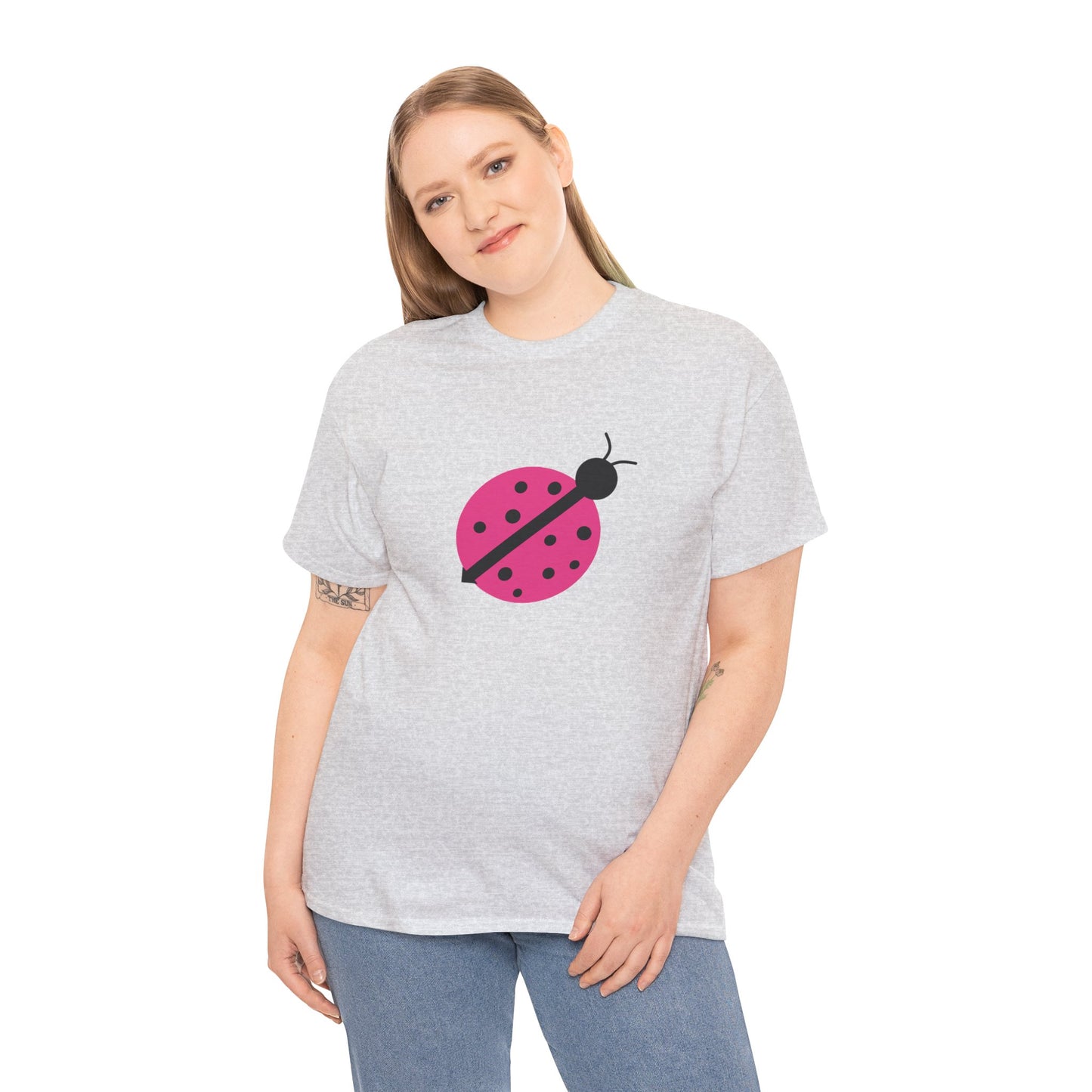 Pink Ladybug Shirt - Ladybug Graphic T-shirt