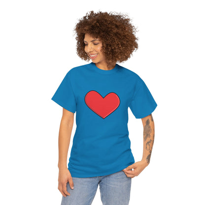 Red Heart T-shirt - Heart Tee