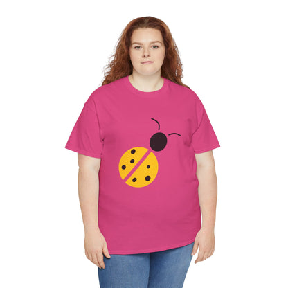 Yellow Ladybug T-shirt - Ladybug Design Tee