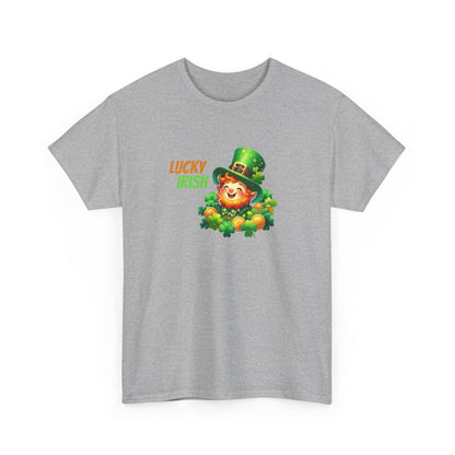 Lucky Irish Leprechaun St. Patrick's Day T-shirt - Green Irish Luck Tee