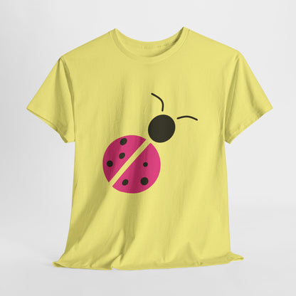 Pink Ladybug Shirt - Ladybug Graphic T-shirt