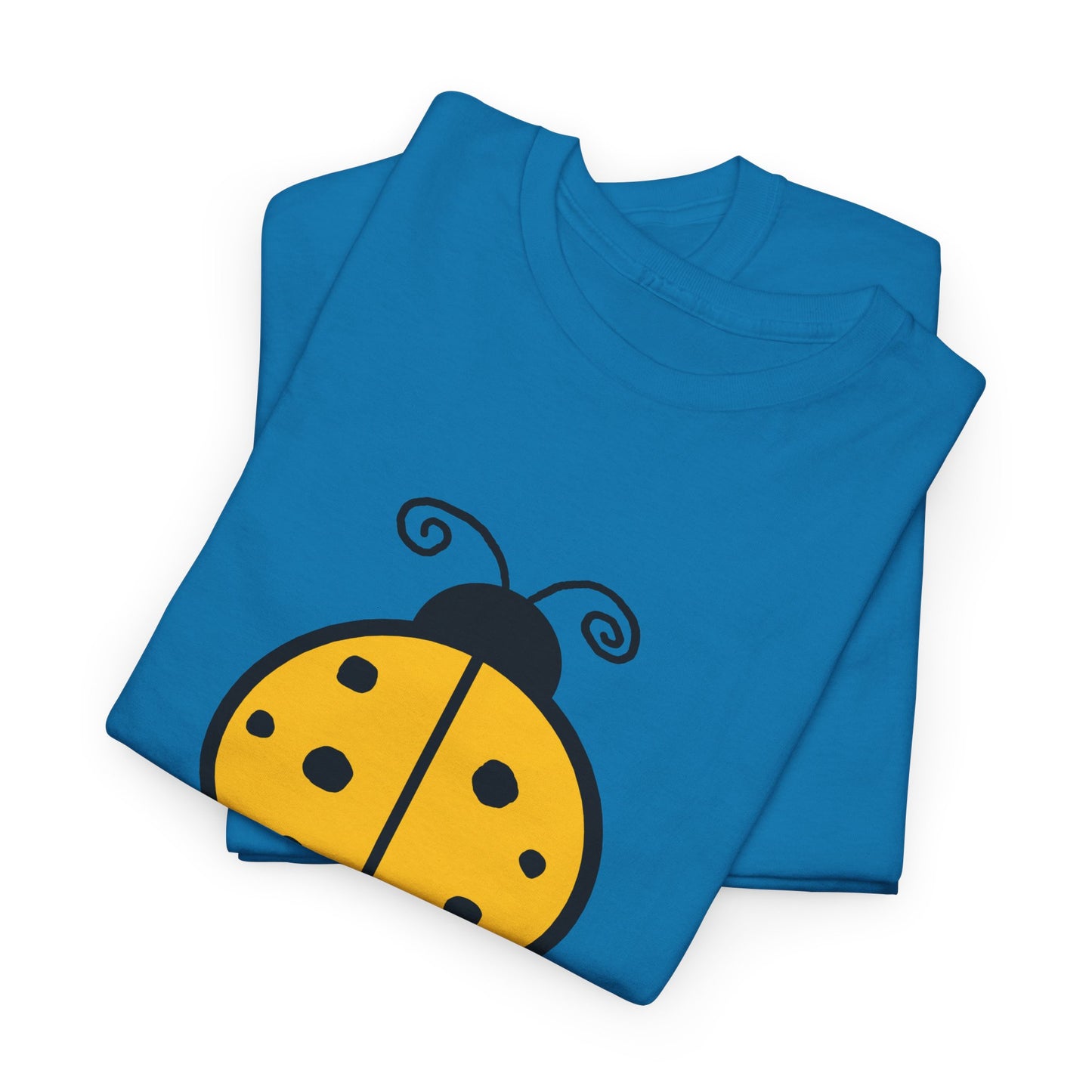 Yellow Ladybug T-shirt - Ladybug Design Tee