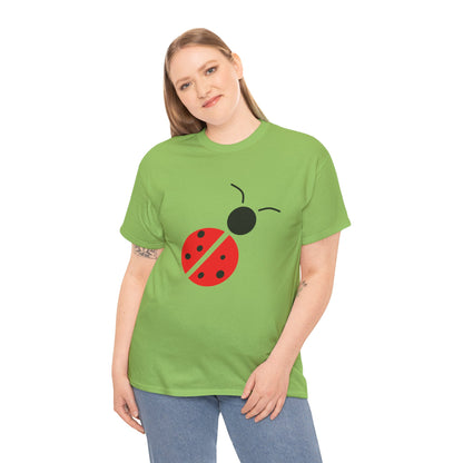 Red Ladybug T-shirt - Ladybug Design Tee