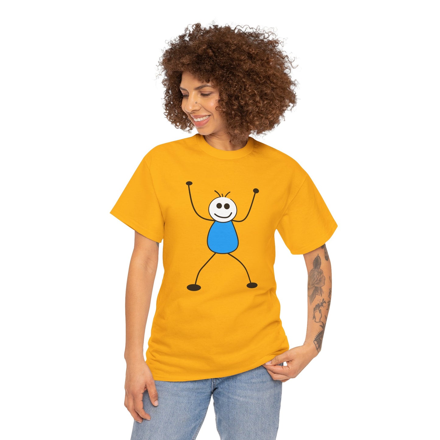 Cute Cartoon T-shirt - Happy Uplifting Tee