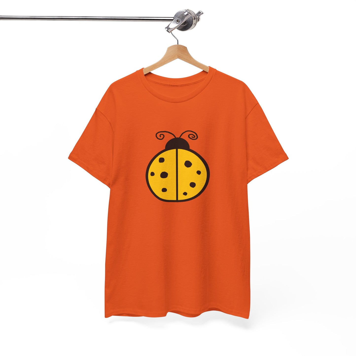 Yellow Ladybug T-shirt - Ladybug Design Tee