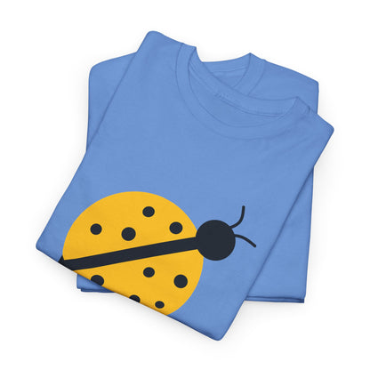 Yellow Ladybug T-shirt - Ladybug Design Tee