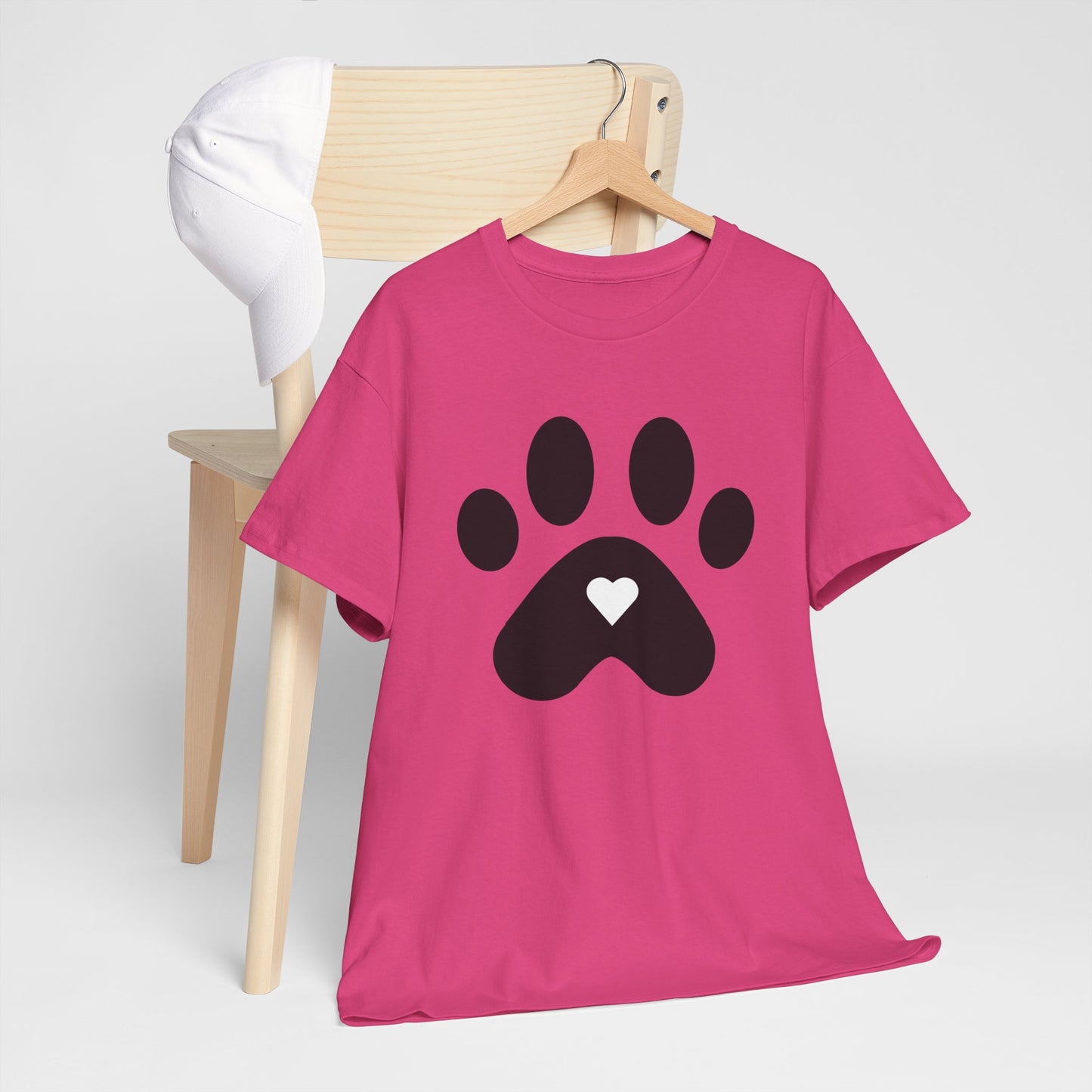 Dog Paw Print T-shirt - Paw Print Tee