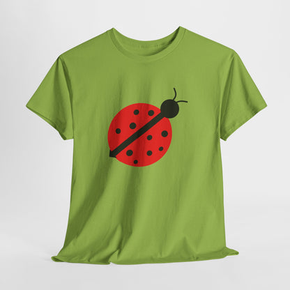 Red Ladybug T-shirt - Ladybug Design Tee