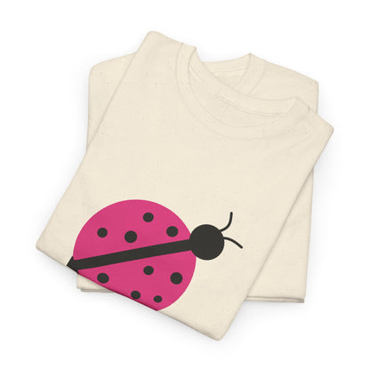 Pink Ladybug Shirt - Ladybug Graphic T-shirt