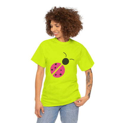 Pink Ladybug Shirt - Ladybug Graphic T-shirt