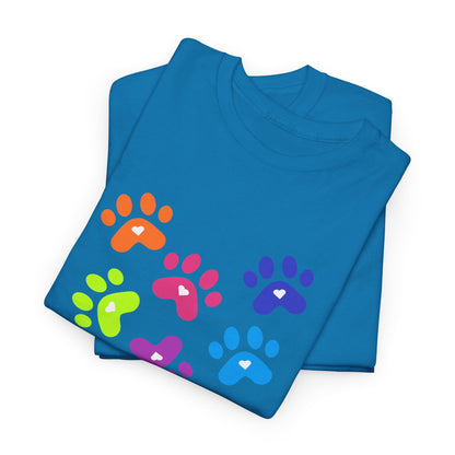 Dog Paw Print Tee - Unisex