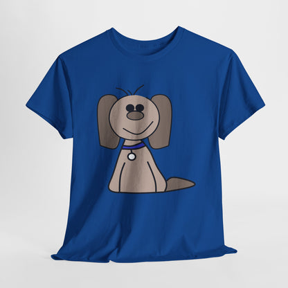 Cute Cartoon Dog T-shirt - Adorable Dog Tee