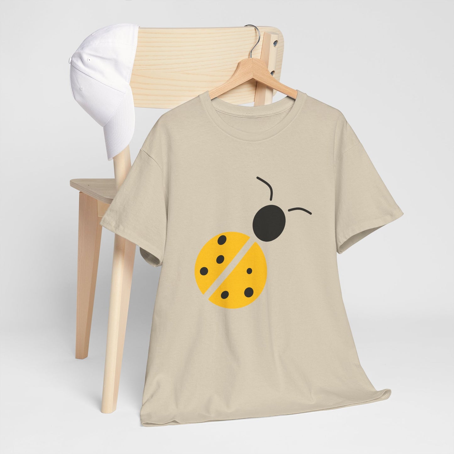 Yellow Ladybug T-shirt - Ladybug Design Tee