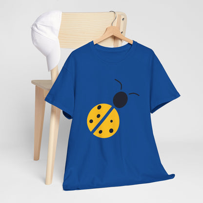 Yellow Ladybug T-shirt - Ladybug Design Tee