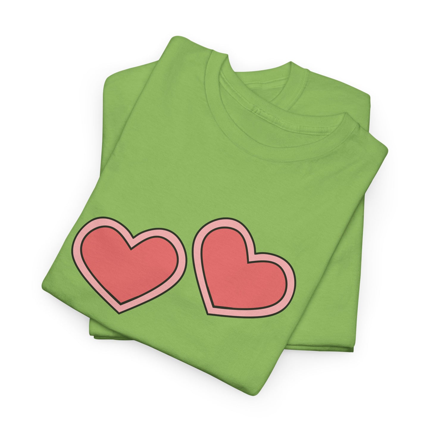 Pink Hearts T-shirt - Valentine's Day Tee