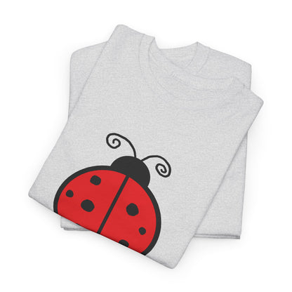 Red Ladybug T-shirt - Ladybug Design Tee