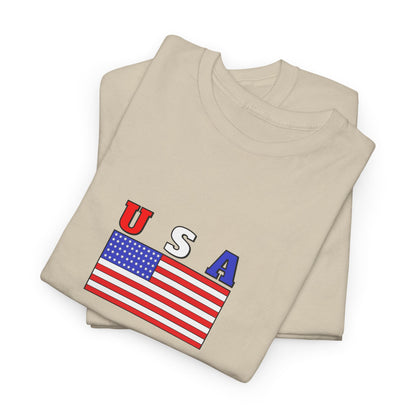 USA American Flag T-shirt - Patriotic Tee