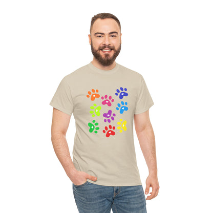 Dog Paw Print Tee - Unisex