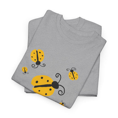 Yellow Ladybug T-shirt - Ladybug Tee