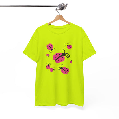 Pink Ladybug Shirt - Ladybug Graphic T-shirt