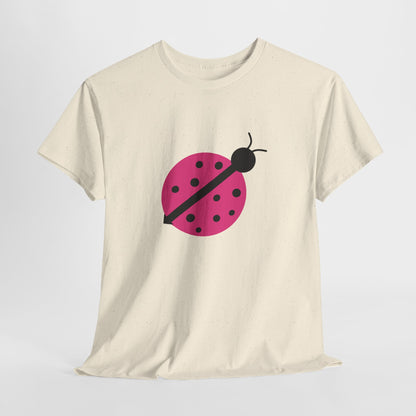 Pink Ladybug Shirt - Ladybug Graphic T-shirt