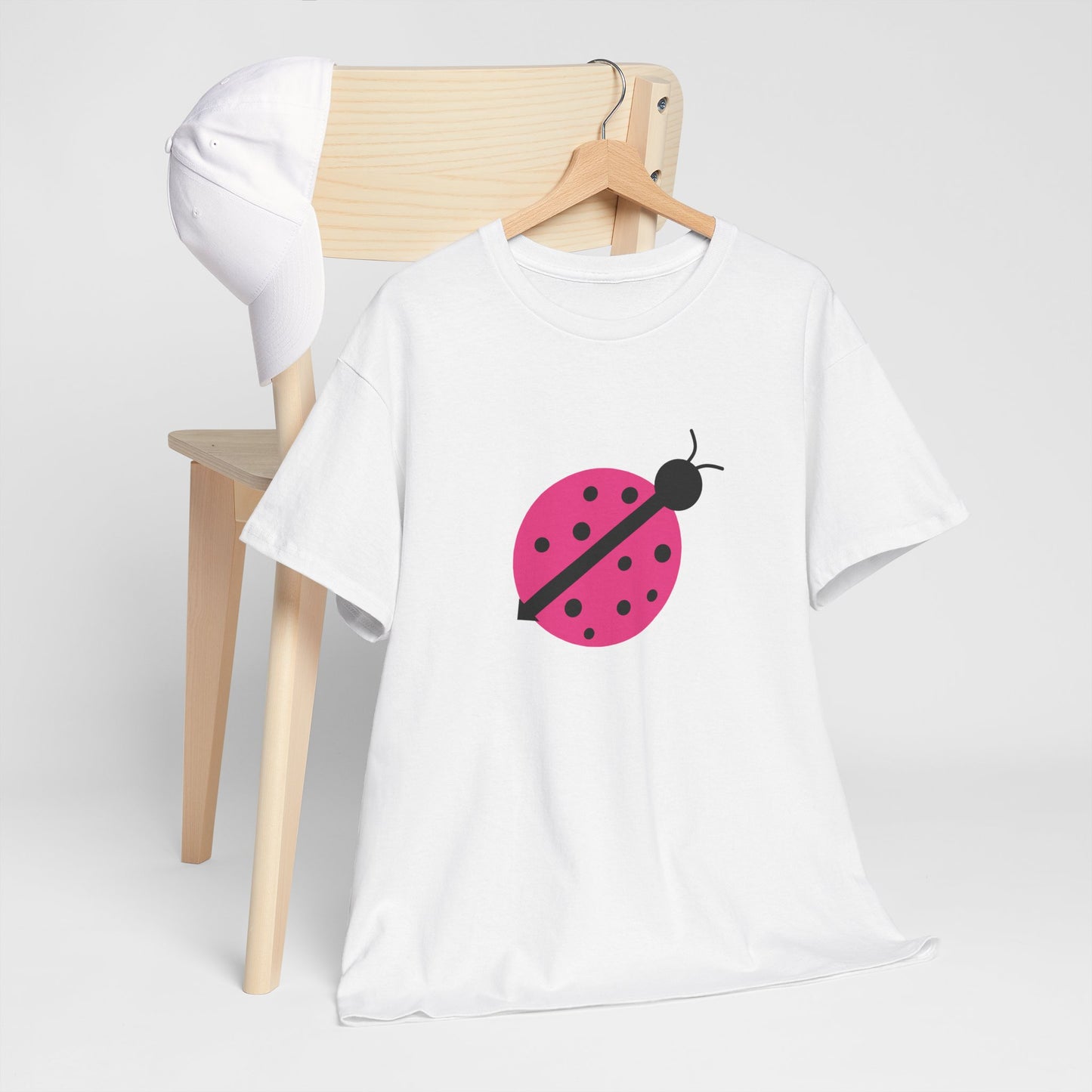 Pink Ladybug Shirt - Ladybug Graphic T-shirt