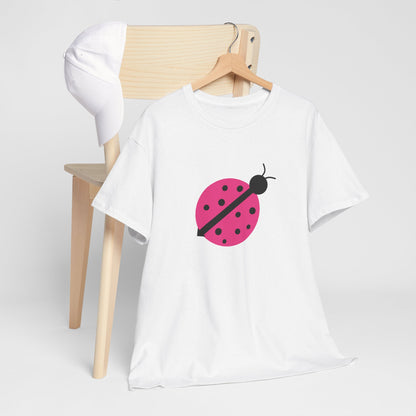 Pink Ladybug Shirt - Ladybug Graphic T-shirt